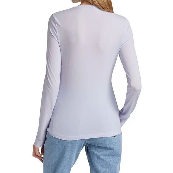 OFF-WHITE  Long-Sleeve Basic T-Shirt - Lilac - Picture 4 of 10